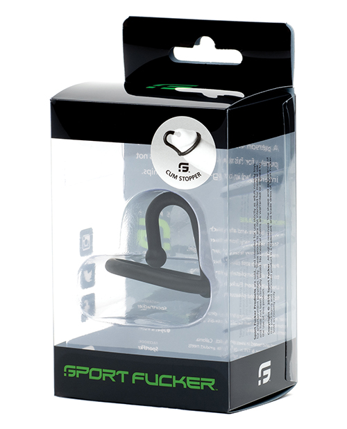 Sport F*cker Cum Stopper Urethral Plug - Black
