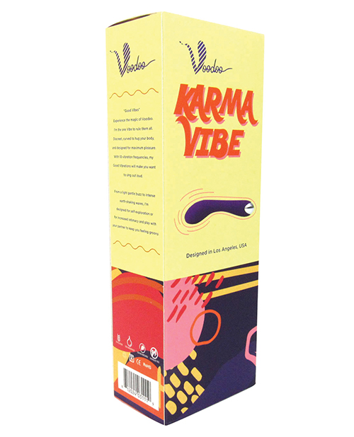 Voodoo Karma Vibrator S 10X Wireless - Purple