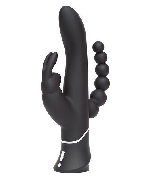 Lovehoney Happy Rabbit Triple Curve Rabbit Vibrator - Black