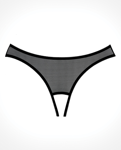 Allure Adore Expose Panty Black O/S