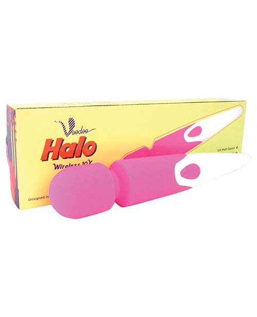 Voodoo Halo Wireless 10X Vibrator - Pink
