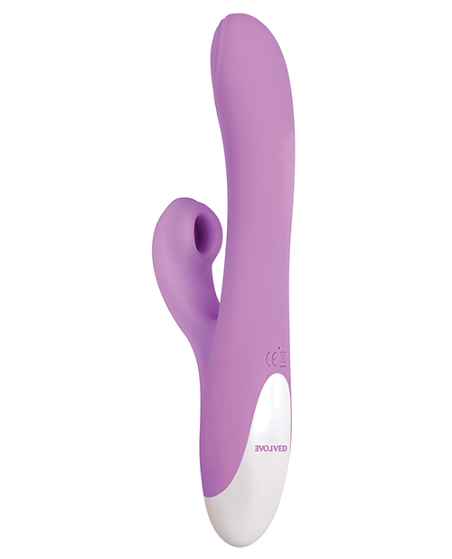 Evolved Super Sucker Dual Stim Rabbit Vibrator - Pink