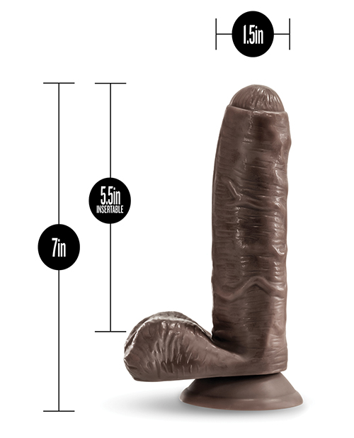 Blush Loverboy Pierre The Chef Realistic Dildo - Chocolate