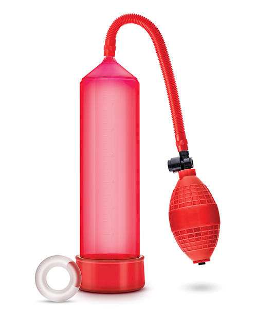 Blush Performance Vx101 Male Enhancement Penis Pump - Red