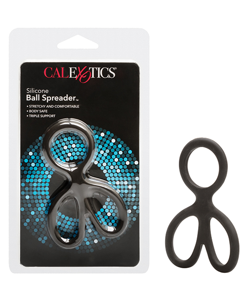 CalExotics Silicone Ball Spreader - Black