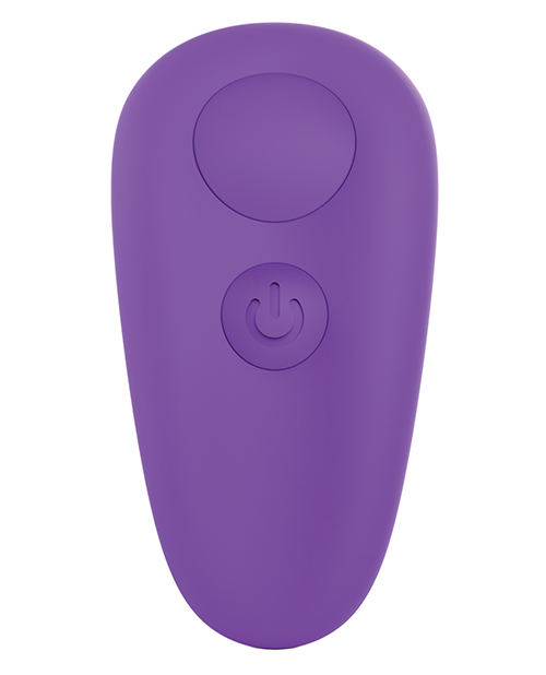 BMS Leaf Plus Spirit Vibrator With Remote Control - Purple