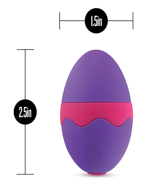 Blush Aria Flutter Tongue Vibrator - Purple