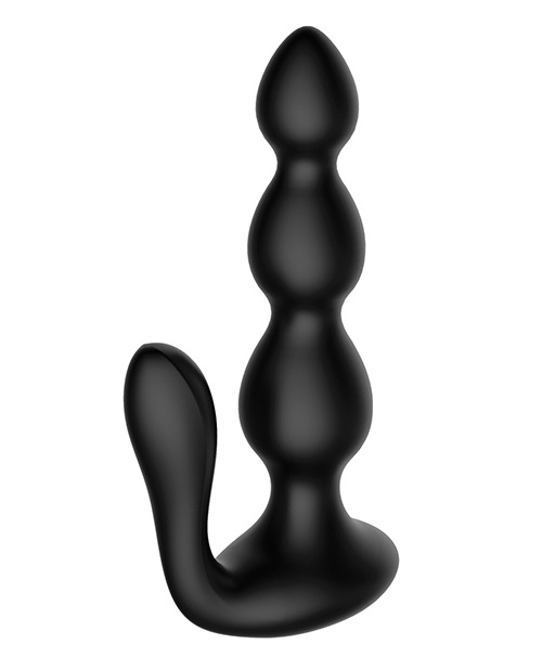 Hott Products Bliss Tail Spin Anal Vibrator - Black