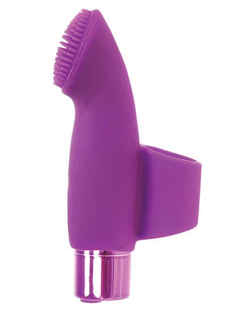 Naughty Nubbies Rechargeable Finger Vibrator - Purple
