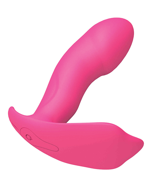 Dorcel Secret Clit Dual Stim Heating And Voice Control Vibrator - Pink