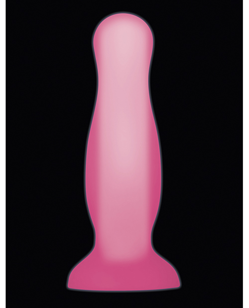 Evolved Luminous Vibrating Butt Plug Small - Pink