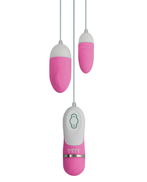 Gigaluv Dual Vibra Bullet Panty Vibrator - 10 Functions Pink