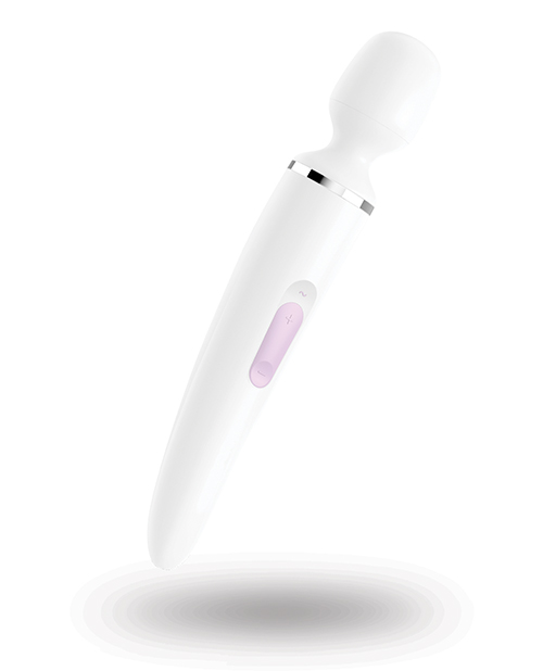 Satisfyer Wander Vibrator - Er Woman - White/Chrome