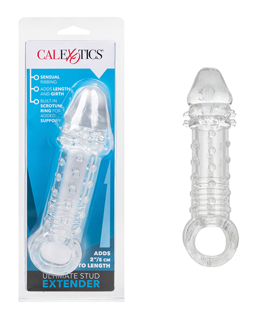 CalExotics Ultimate Stud Extender - Clear Penis Sleeve