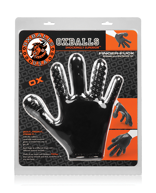 Oxballs Finger F*ck Glove - Black