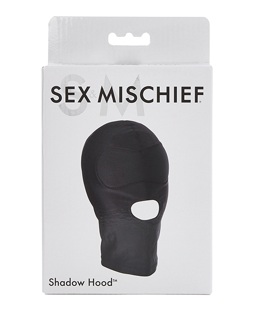 Sportsheets Sex & Mischief Fetish Shadow Hood - Black