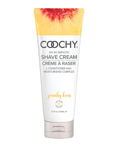 Coochy Rash Free Intimate Area Shave Cream - 7.2 Oz Peachy Keen