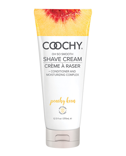 Coochy Rash Free Intimate Area Shave Cream - 12.5 Oz Peachy Keen