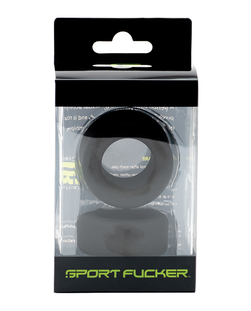 Sport F*cker Nutt Job Cock Ring - Black