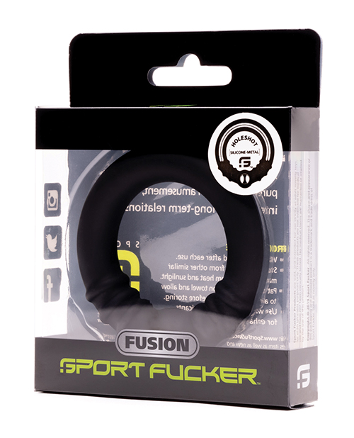 Sport F*cker Fusion Holeshot Cock Ring 72 Mm - Black