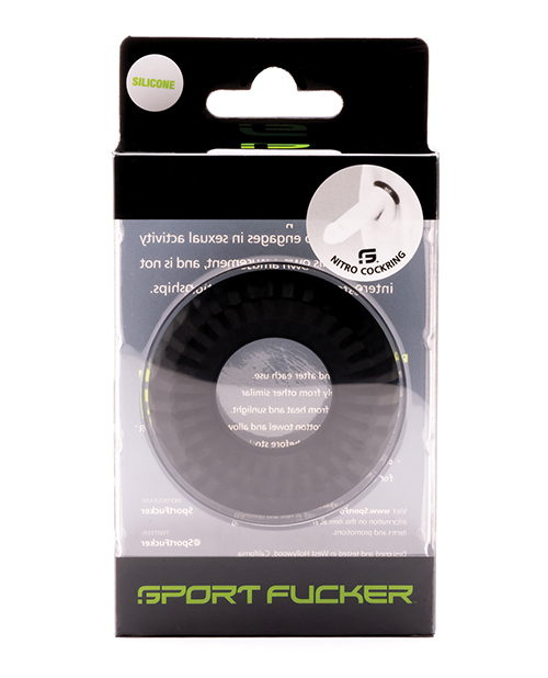 Sport F*cker Nitro Cock Ring - Black