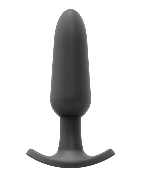 VeDO Bump Plus Rechargeable Remote Control Anal Vibrator Butt Plug - Just Black