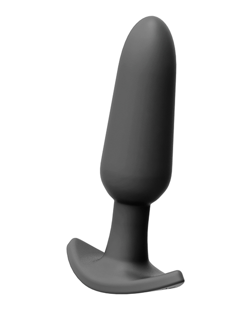 VeDO Bump Plus Rechargeable Remote Control Anal Vibrator Butt Plug - Just Black