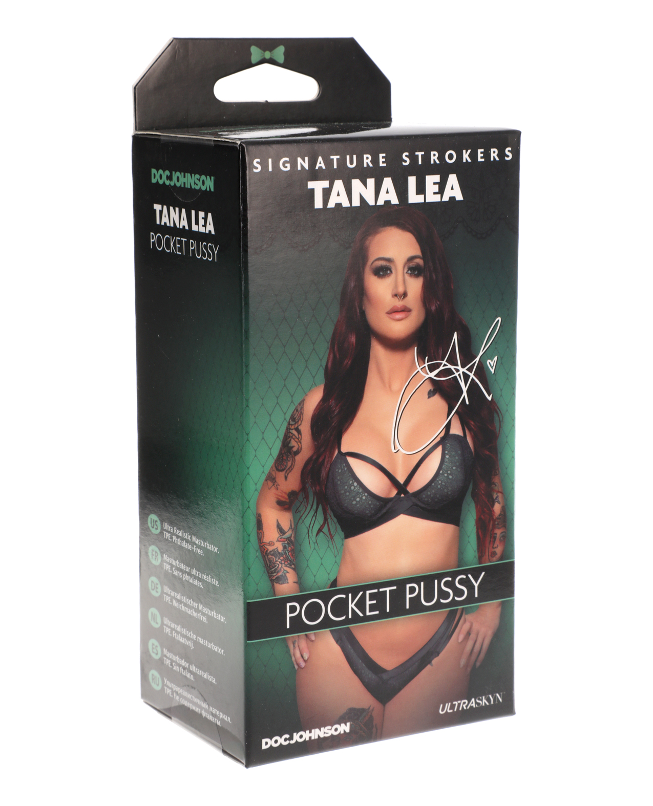Doc Johnson Signature Strokers Ultraskyn Pocket Pussy Masturbator Stroker - Tana Lea