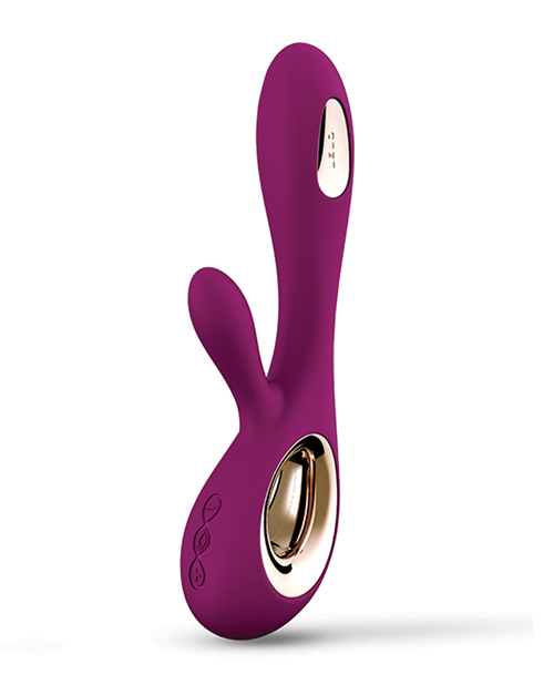 Lelo Soraya Wave Rabbit Vibrator - Deep Rose