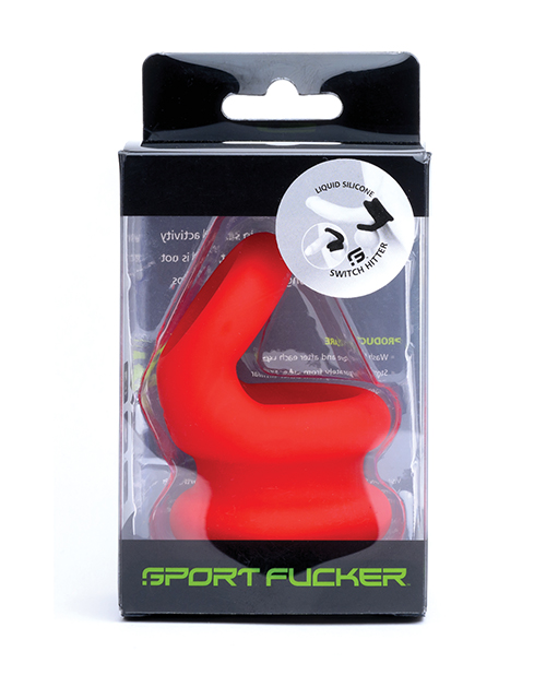 Sport F*cker Switch Hitter Cock Ring - Red
