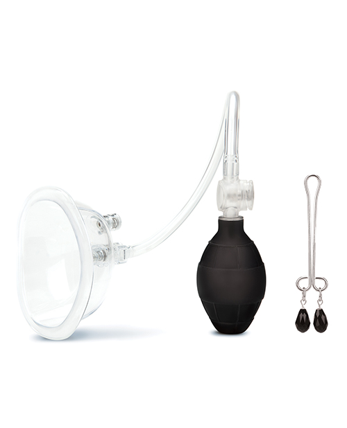 Lux Fetish Deluxe Pussy Pump With Quick Release Valves