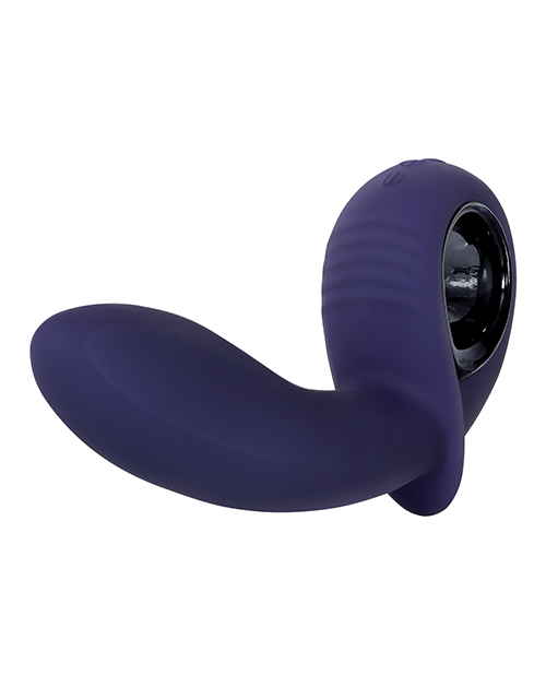 Evolved Inflatable G-Spot Rechargeable Vibrator - Purple