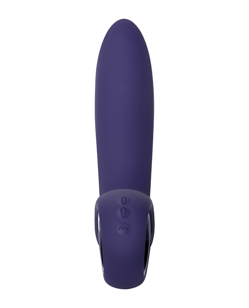 Evolved Inflatable G-Spot Rechargeable Vibrator - Purple
