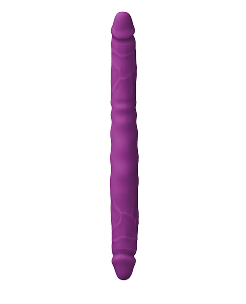 NS Novelties Colours Double Pleasures Double Dildo - Purple