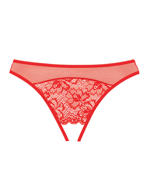 Allure Adore Just A Rumor Panty Red O/S
