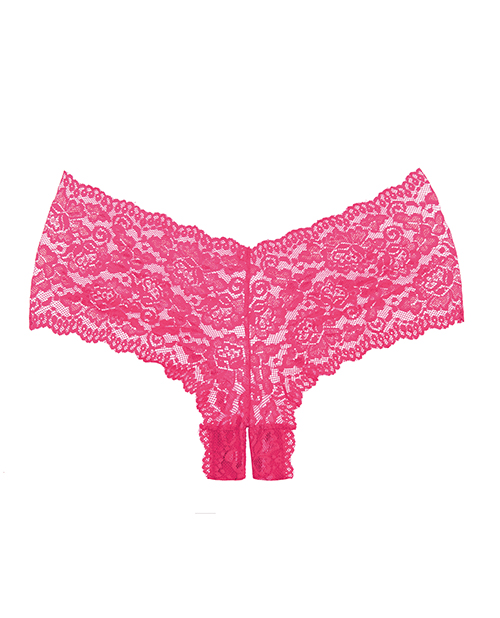 Allure Adore Candy Apple Panty Hot Pink O/S