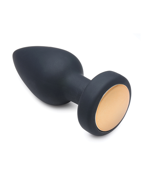 XR Bootysparks Silicone Vibrating Led Butt Plug - Small