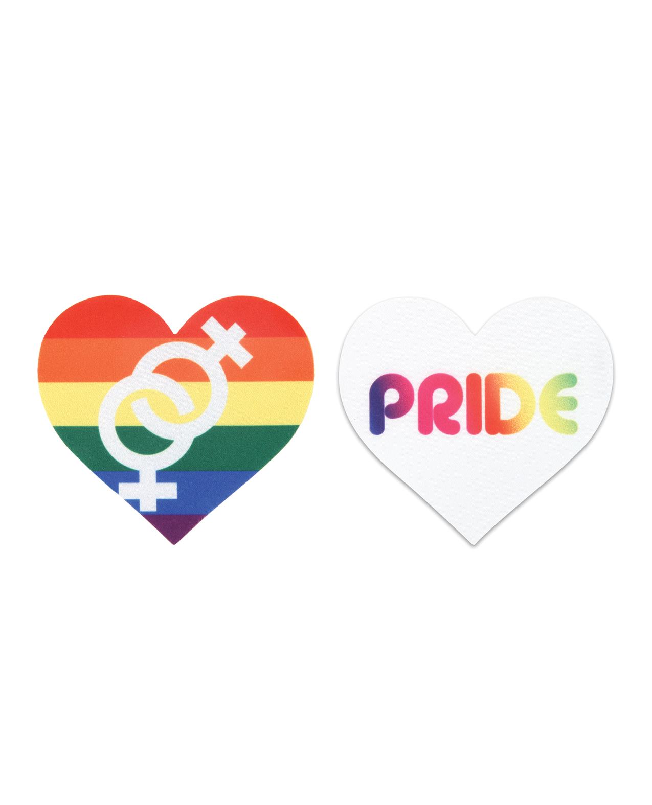 Peekaboos Pride Hearts - Pack Of 2 Pasties