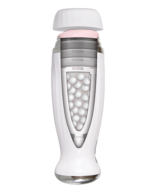 Zero Tolerance The Thrusting Masturbator Stroker Rechargeable - White