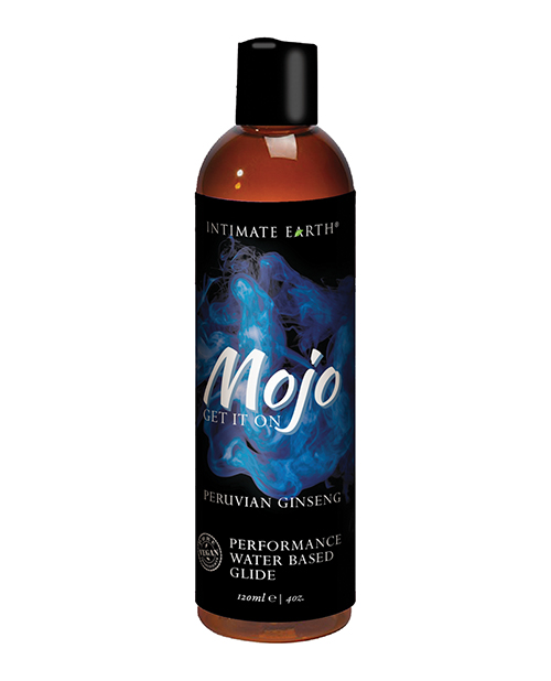 Intimate Earth Mojo Water Based Performance Glide Personal Lubricant - 4 Oz Peruvian Ginseng