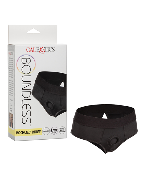 CalExotics Boundless Men's Backless Brief L/Xl Strap On Dildo Harness