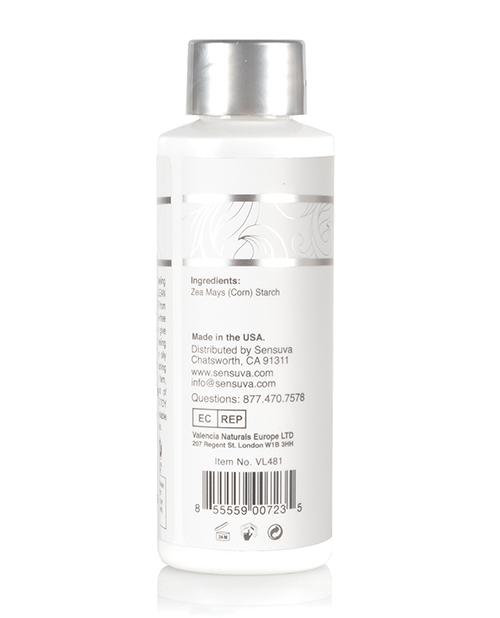 Sensuva Think Clean Thoughts Sex Toy Powder - 2 Oz Bottle - Senvl481