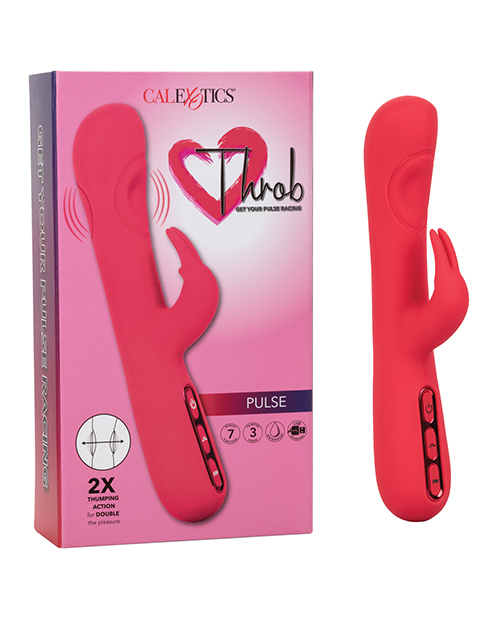 CalExotics Throb Pulse Rabbit Vibrator
