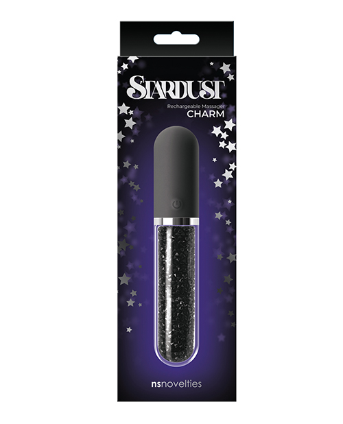 NS Novelties Stardust Charm Vibrator - Black