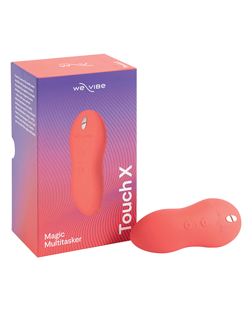 We-Vibe Touch X Pocket Vibrator - Crave Coral