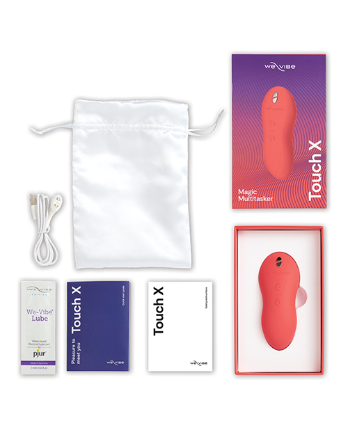 We-Vibe Touch X Pocket Vibrator - Crave Coral