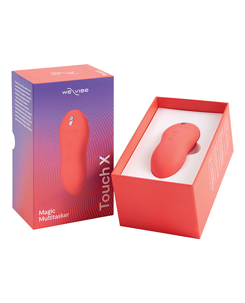 We-Vibe Touch X Pocket Vibrator - Crave Coral