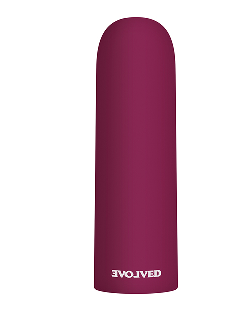 Evolved Mighty Thick Bullet Vibrator - Burgundy