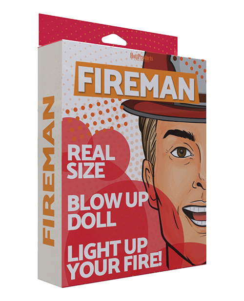 Hott Products Inflatable Party Sex Doll - Fireman