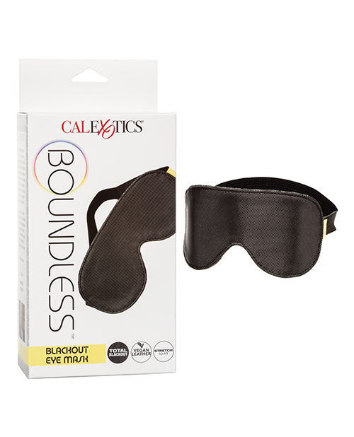 CalExotics Fetish Boundless Blackout Eye Mask - Black